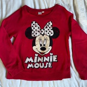 Minnie Mouse pullover sweater purchased around 2010